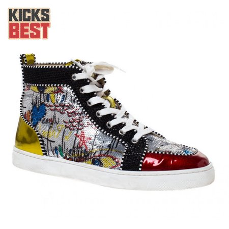 CHRISTIAN LOUBOUTIN HIGH TOP SNEAKER - CL68