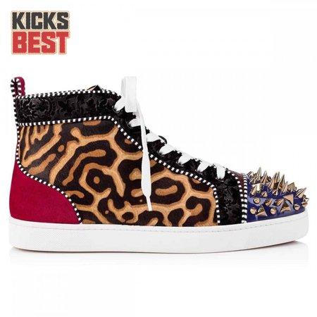 CHRISTIAN LOUBOUTIN HIGH TOP SNEAKER - CL25