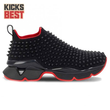 CHRISTIAN LOUBOUTIN SPIKE SOCK SNEAKER - CL52