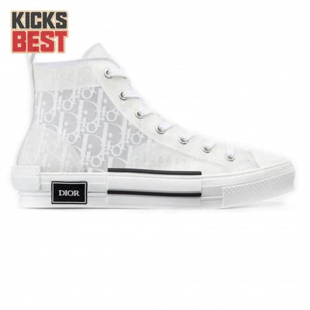 DIOR LIMITED EDITION "B23" HIGH-TOP DIOR OBLIQUE SNEAKER- CD15