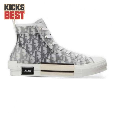 DIOR "B23" HIGH-TOP DIOR OBLIQUE SNEAKER - CD14