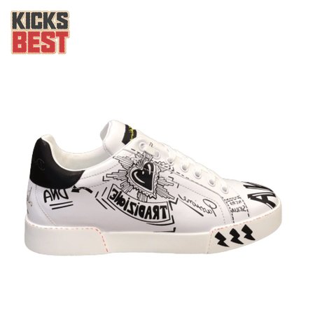 DOLCE & GABBANA CALFSKIN NAPPA PORTOFINO SNEAKERS - DG29