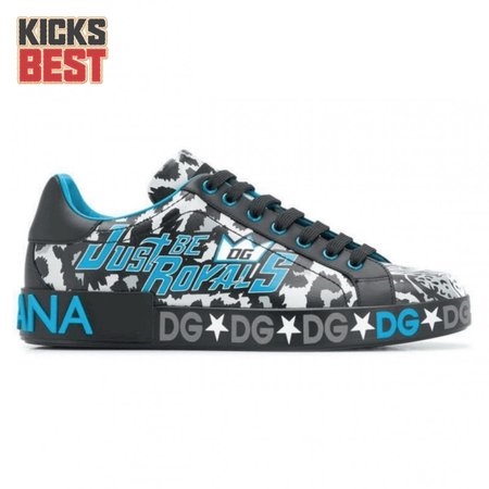 DOLCE & GABBANA PORTOFINO JUNGLE SPORT SNEAKERS - DG90