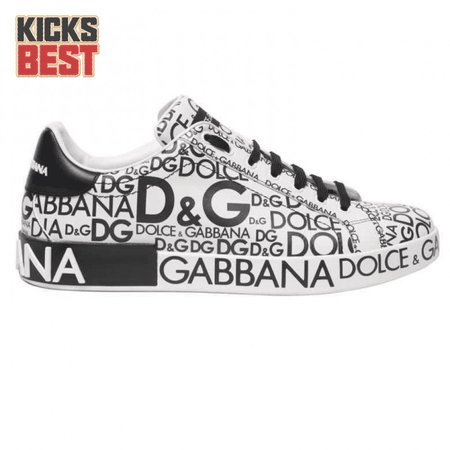 DOLCE & GABBANA LOGO PRINT SNEAKERS - DG13