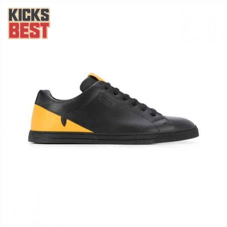 FENDI CORNER BUGS LOW-TOP SNEAKERS - FD08