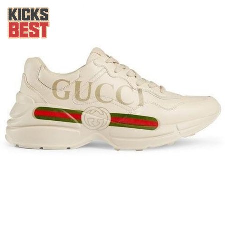 GUCCI RHYTON LEATHER SNEAKER - GC55