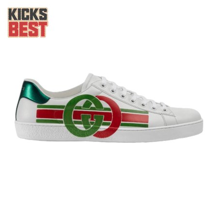 GUCCI MEN'S ACE SNEAKER WITH INTERLOCKING G - GC8